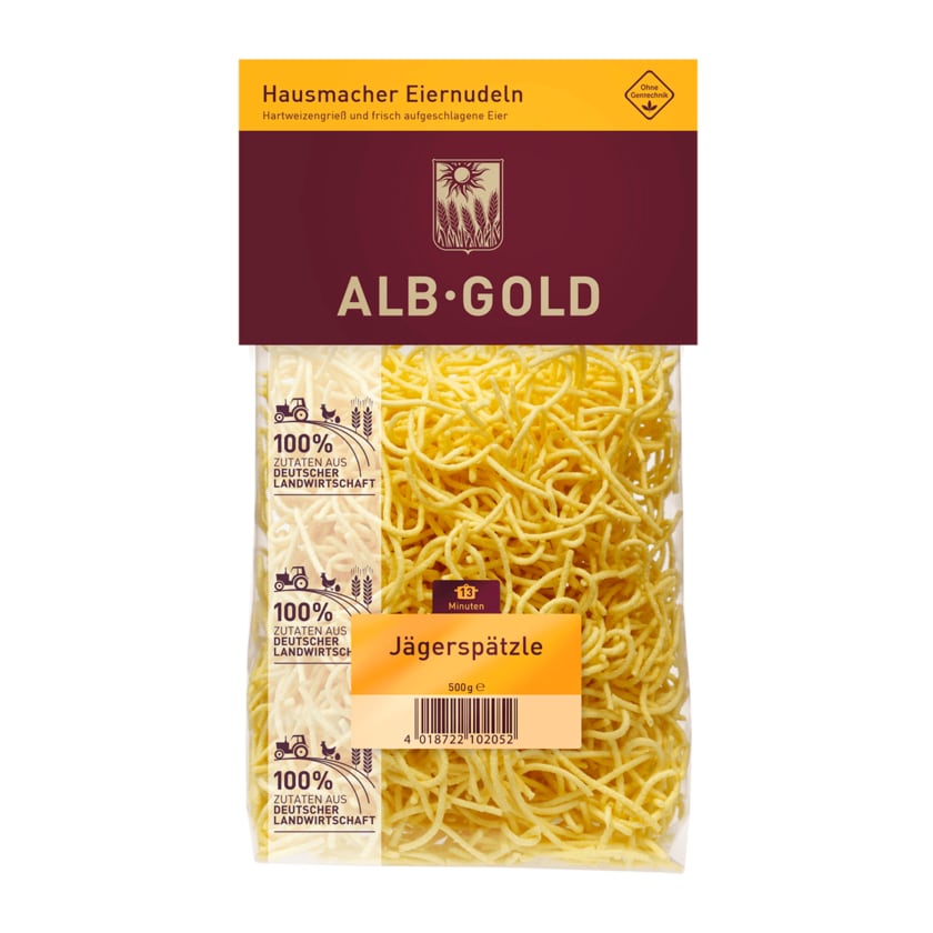 Alb-Gold Jägerspätzle 500g